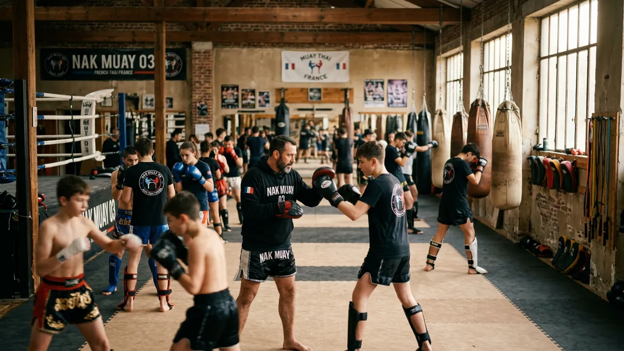 Dojo et salle d'entraînement de NAK MUAY 03